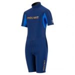 Pro Limit Grommet Shorty 2/2 in blue/orange wetsuit for kids at Juice Boardsports Yorkshire