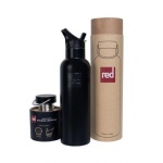 Red Original Insulated Black Water Bottle -750ml
