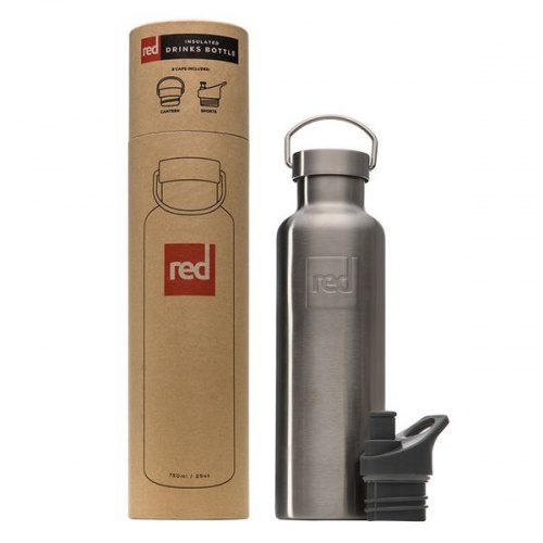Red Original Insulated Stainless Steel Water Bottle -750ml for SUP at Juice Boardsports Yorkshire