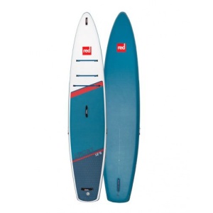 Red 12'6" Sport Racing SUP Board Package at Juice Boardsports