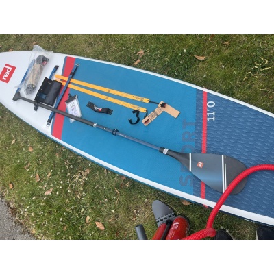 Red 11'0 sport Prime Paddle 2023 package used - Image 7