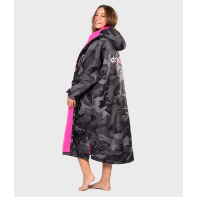 Dryrobe Advance Long Sleeve black camo/pink - Image 5